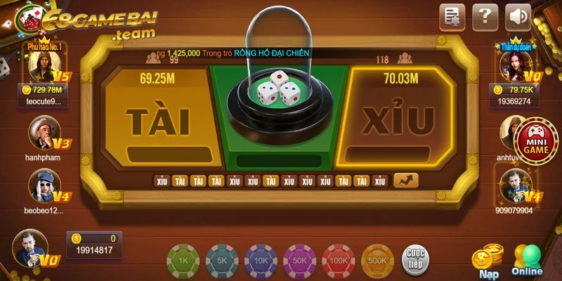 Một số cách tham gia cá cược Tài Xỉu đơn giản nhất cho tân thủ