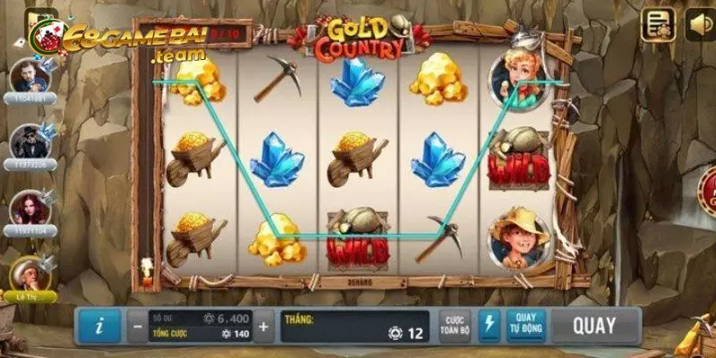 Gold Country 68 Game Bài- Game Đào Vàng Đỉnh Cao Và Hấp Dẫn 3 Gold Country có cách chơi tương đối đơn giản