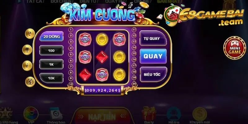 Game kim cương là trò chơi nằm trong danh mục minigame